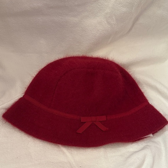 NWT Gap Red Cloche / Bucket Hat - Picture 6 of 6